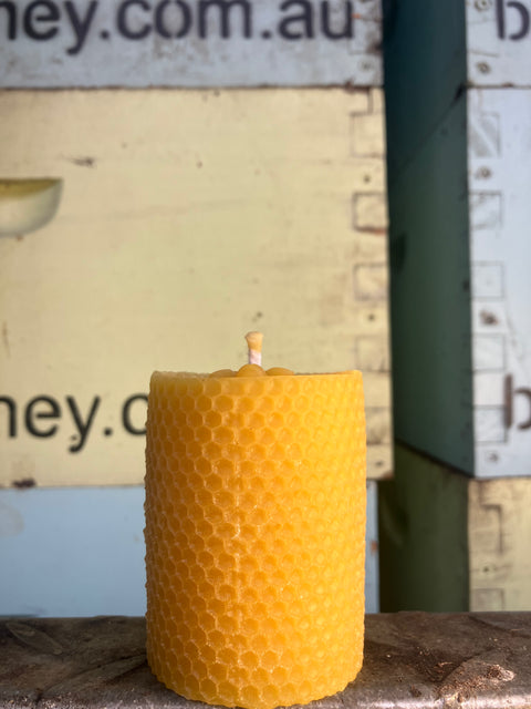Pure Beeswax Candles - Hand Crafted and Toxin Free