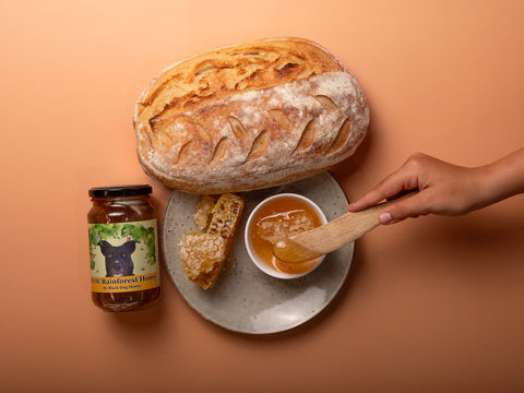 Raw Jelly Bush Honey - Black Dog Honey