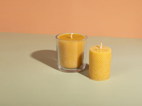 Beeswax candles - Black Dog Honey